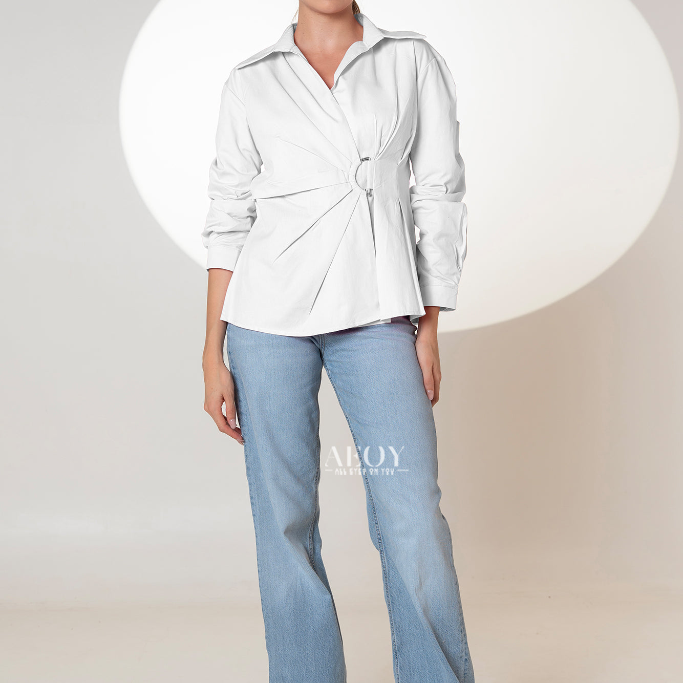 Soft Sculpt White-Shirt