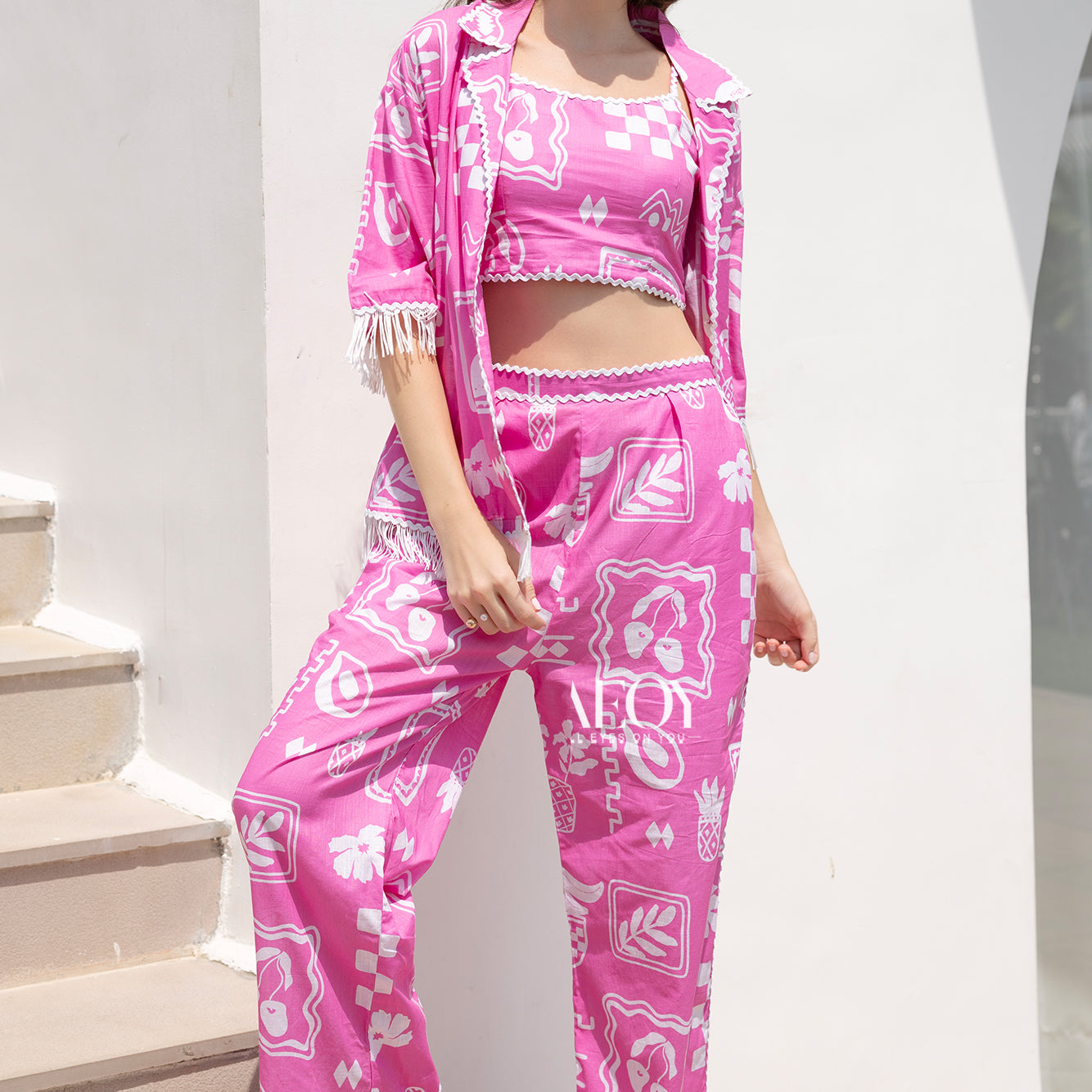 Blush Beats-Co-ord Set