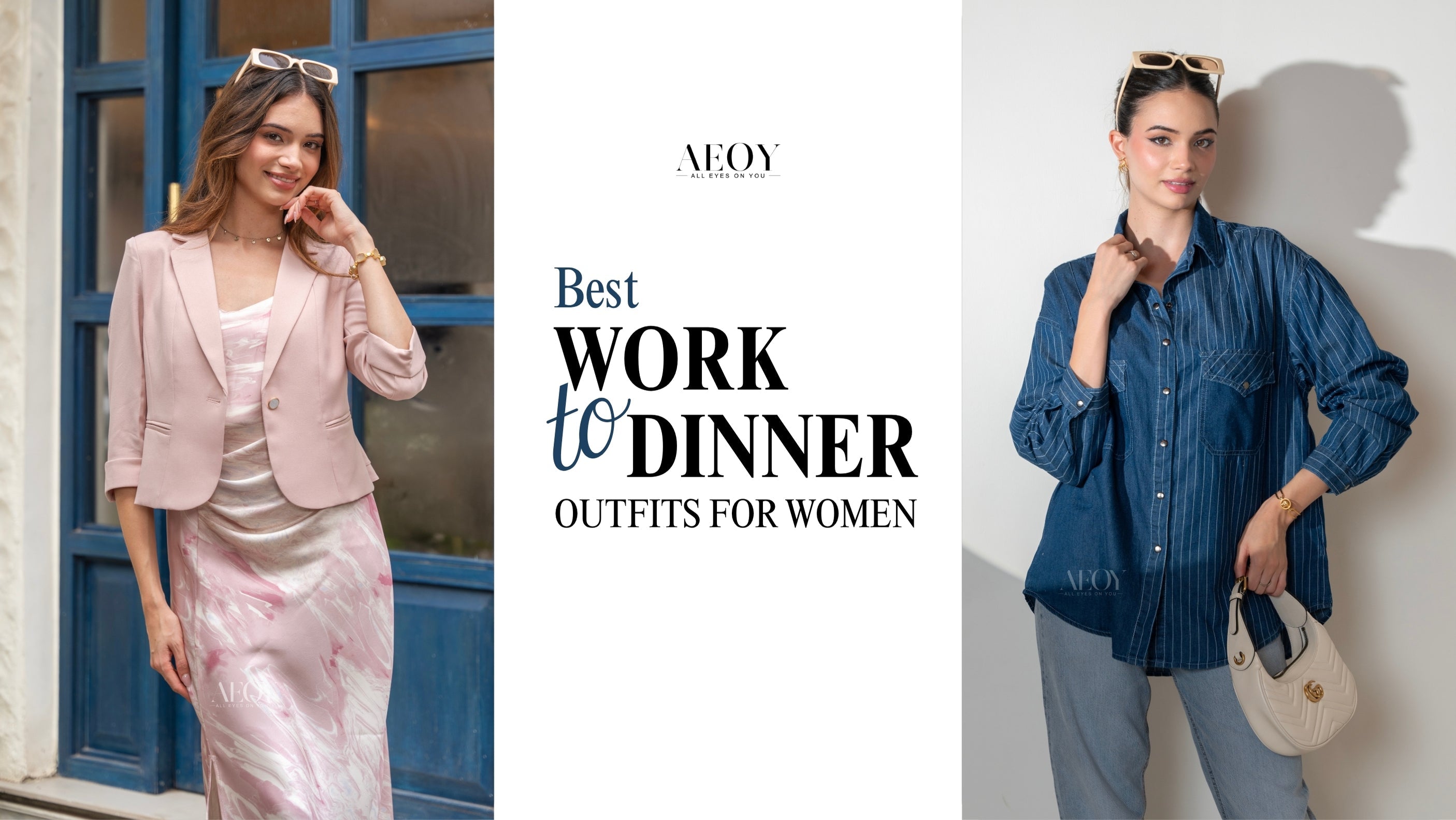 Best Work-to-Dinner Outfits for Women: Shirts, Dresses & Blazers Online
