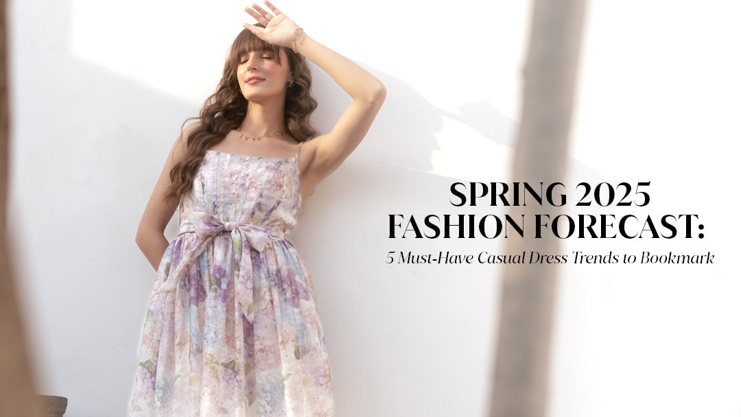 Spring 2025 Fashion Forecast: 5 Must-Have Casual Dress Trends to Bookmark
