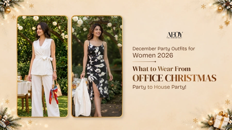 December Party Outfits for Women 2026: What to Wear From Office Christmas Party to House Party