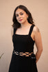 Black bodycon maxi dress outfit
