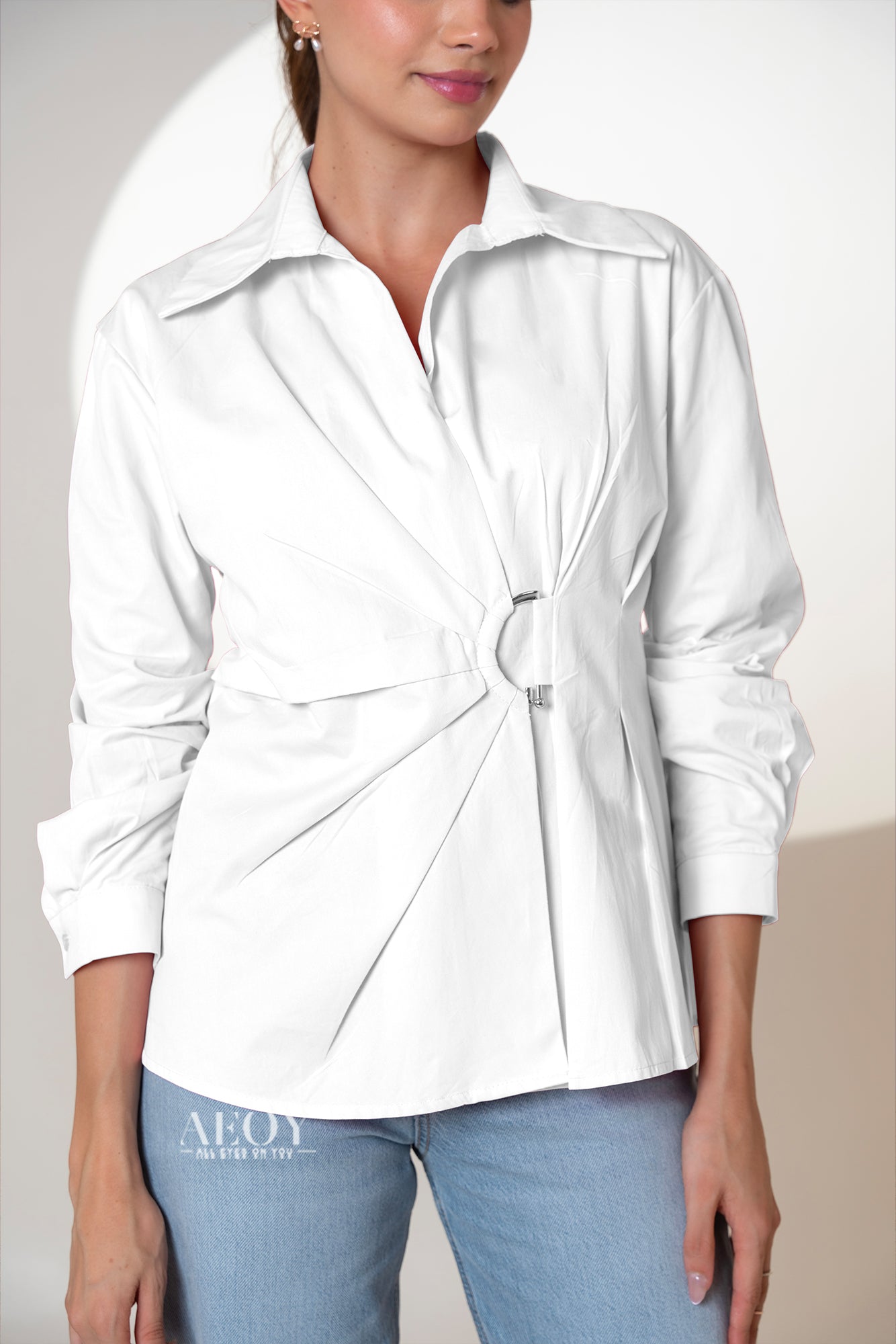 Soft Sculpt White-Shirt