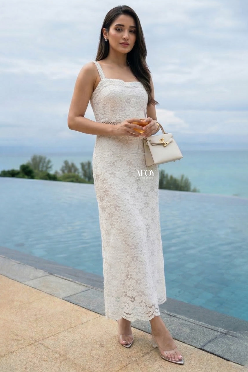 Dreamy Lace Maxi Dress