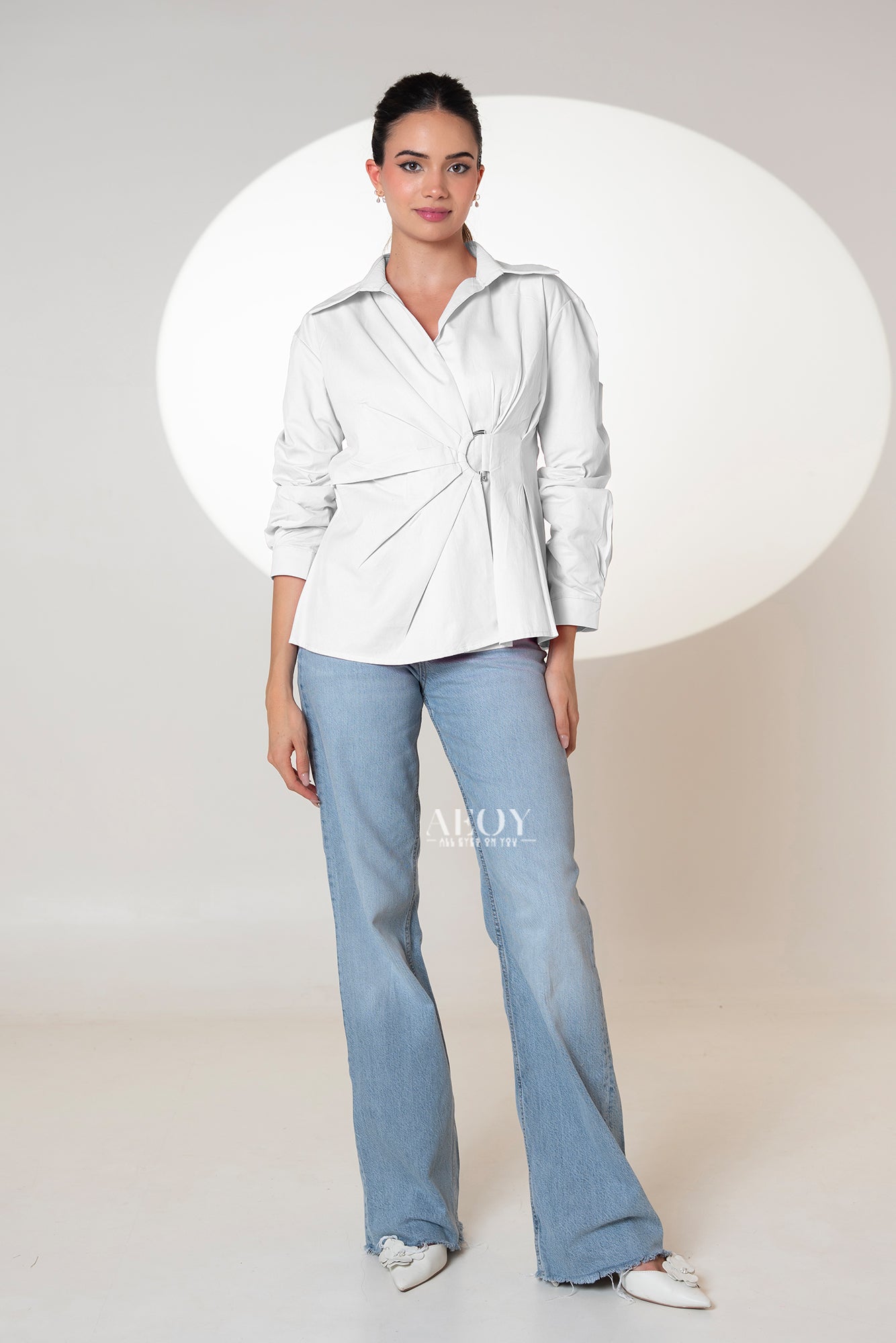 Soft Sculpt White-Shirt