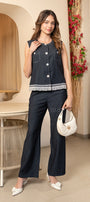 Navy Blue -Co-ord set