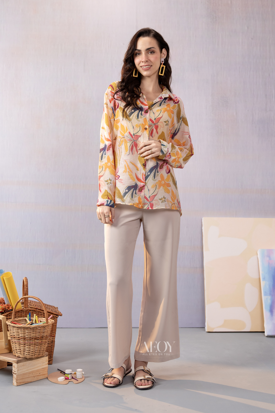 Painted Petals – Shirt