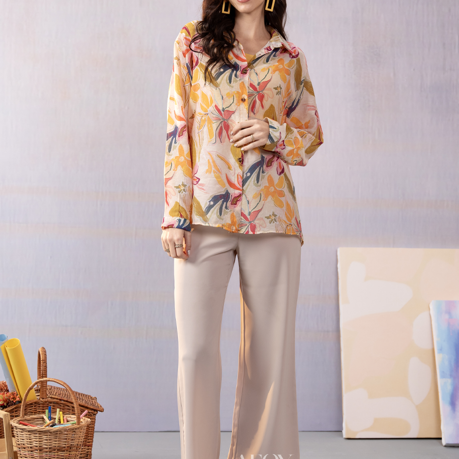 Painted Petals – Shirt