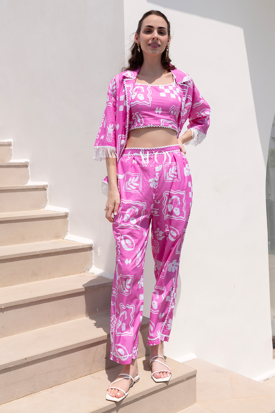 Blush Beats-Co-ord Set