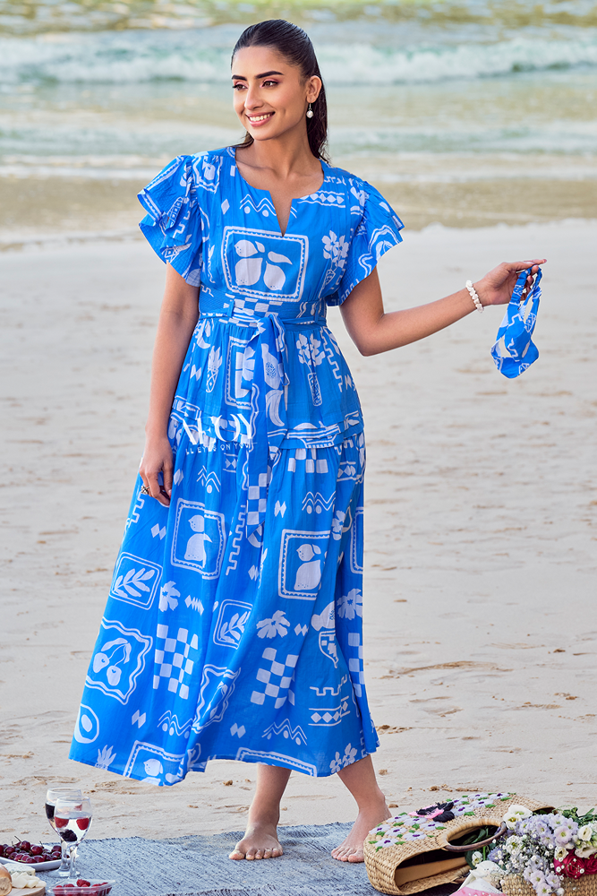 Sea Story-Maxi Dress