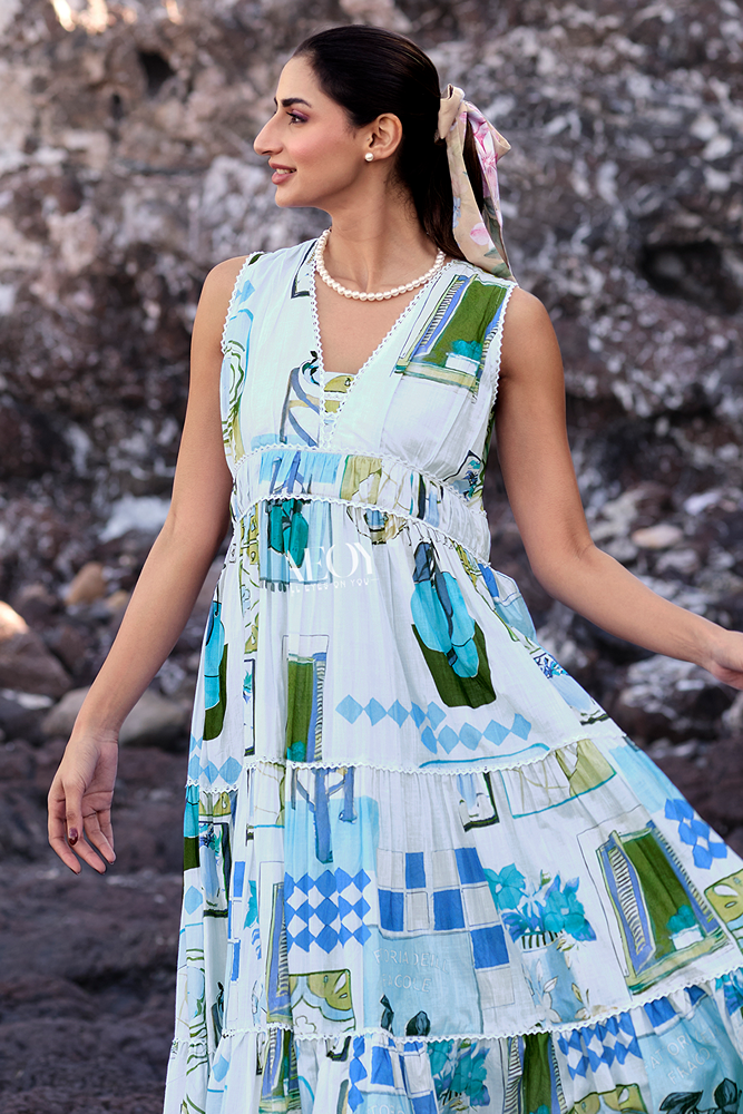 Ocean Edit-Maxi Dress