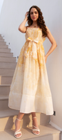 Magnolia Dusk-Midi Dress