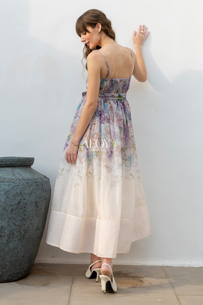 Peony Dream-Maxi Dress
