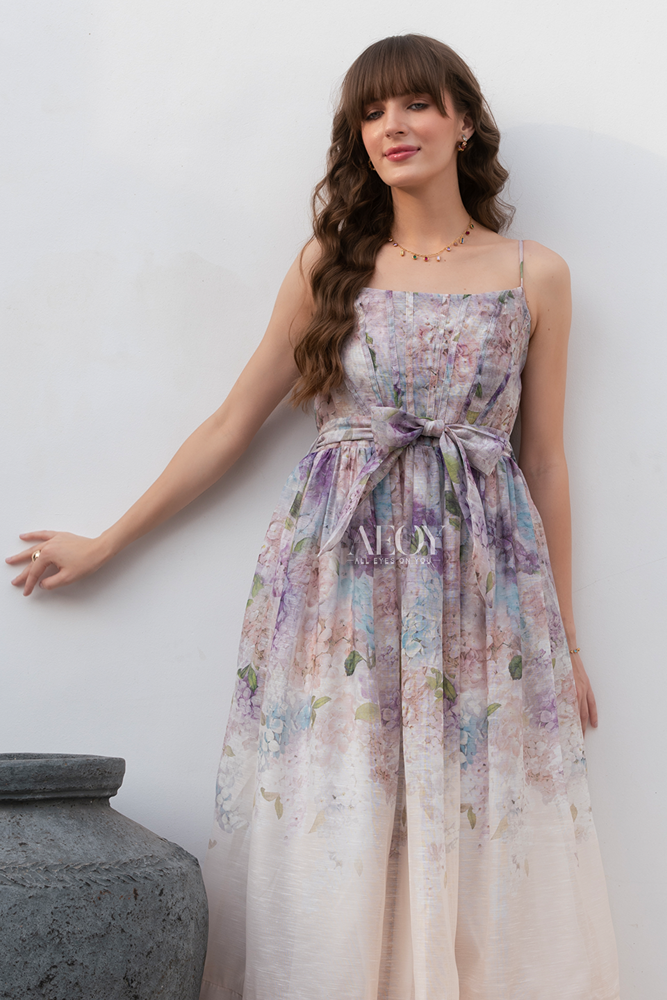 Peony Dream-Maxi Dress