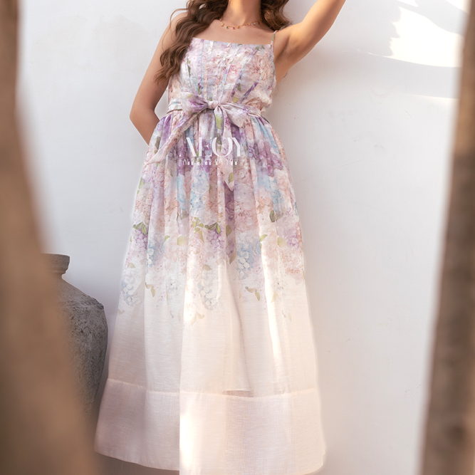 Peony Dream-Maxi Dress