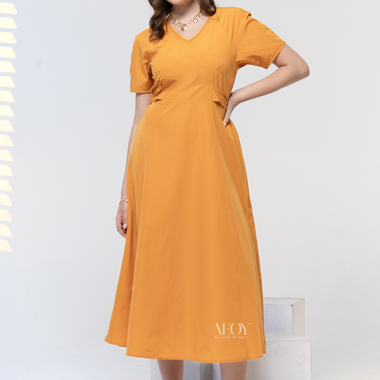 Bow Back -Maxi dress