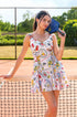 Resort wear mini dress women