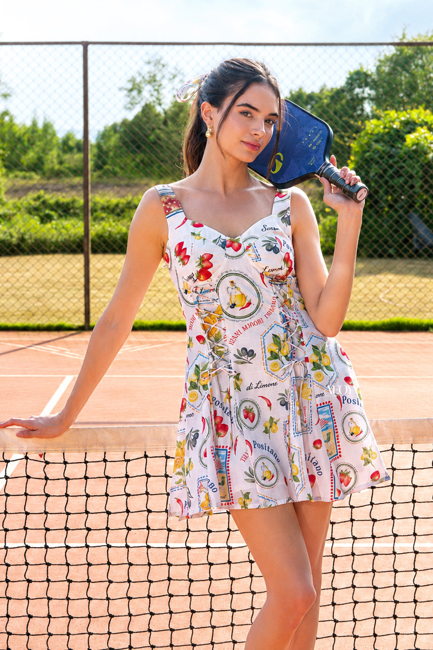 Resort wear mini dress women