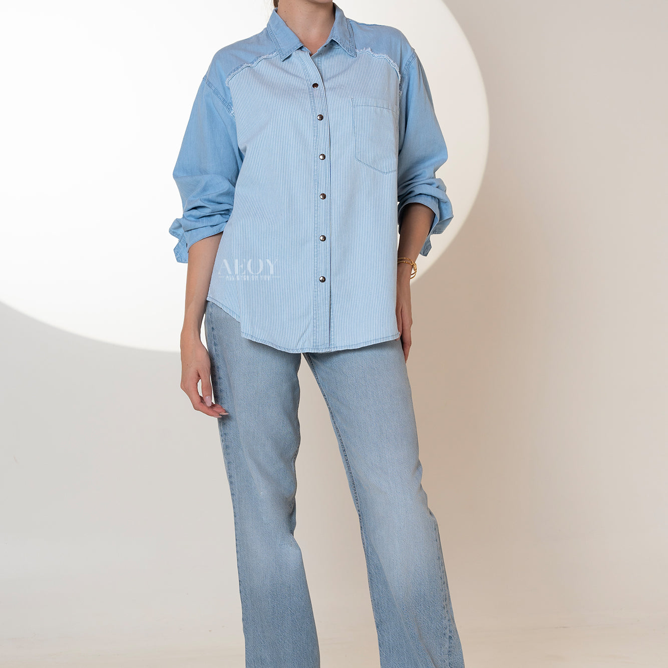 Blue Breeze Buttondown-Shirt
