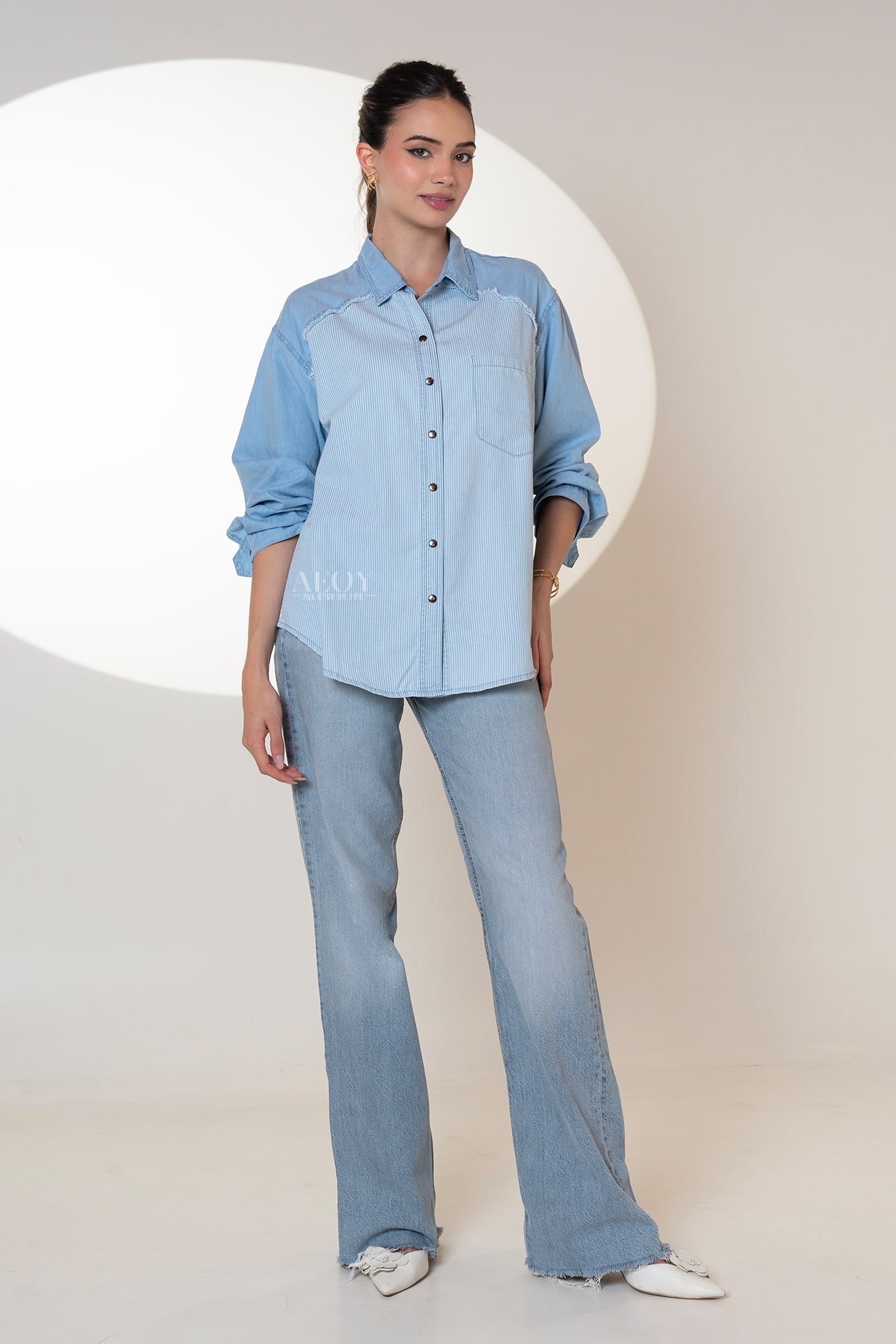 Blue Breeze Buttondown-Shirt