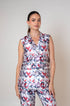 Printed blazer matching set women
