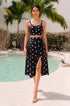 Black polka co ord set
