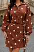 Brown matching set outfit