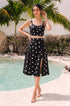 Polka matching set women