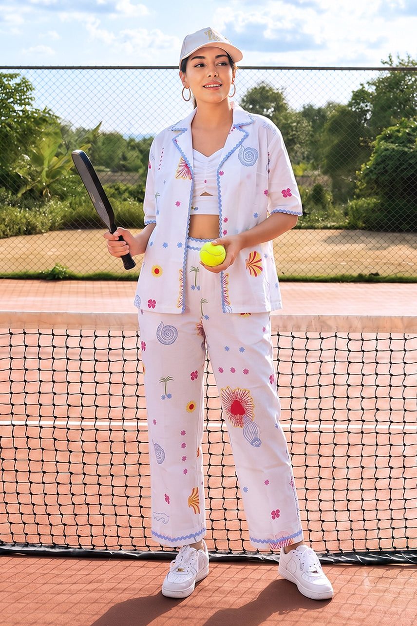 Resort wear matching set