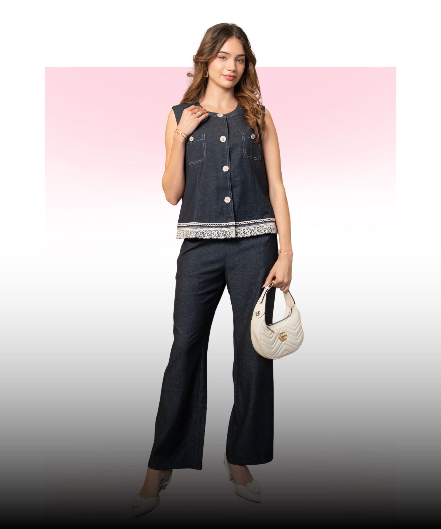 Navy Blue-co-ord set