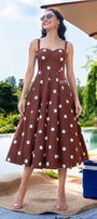 Espresso Midi Dress