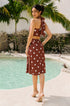 Polka matching set women