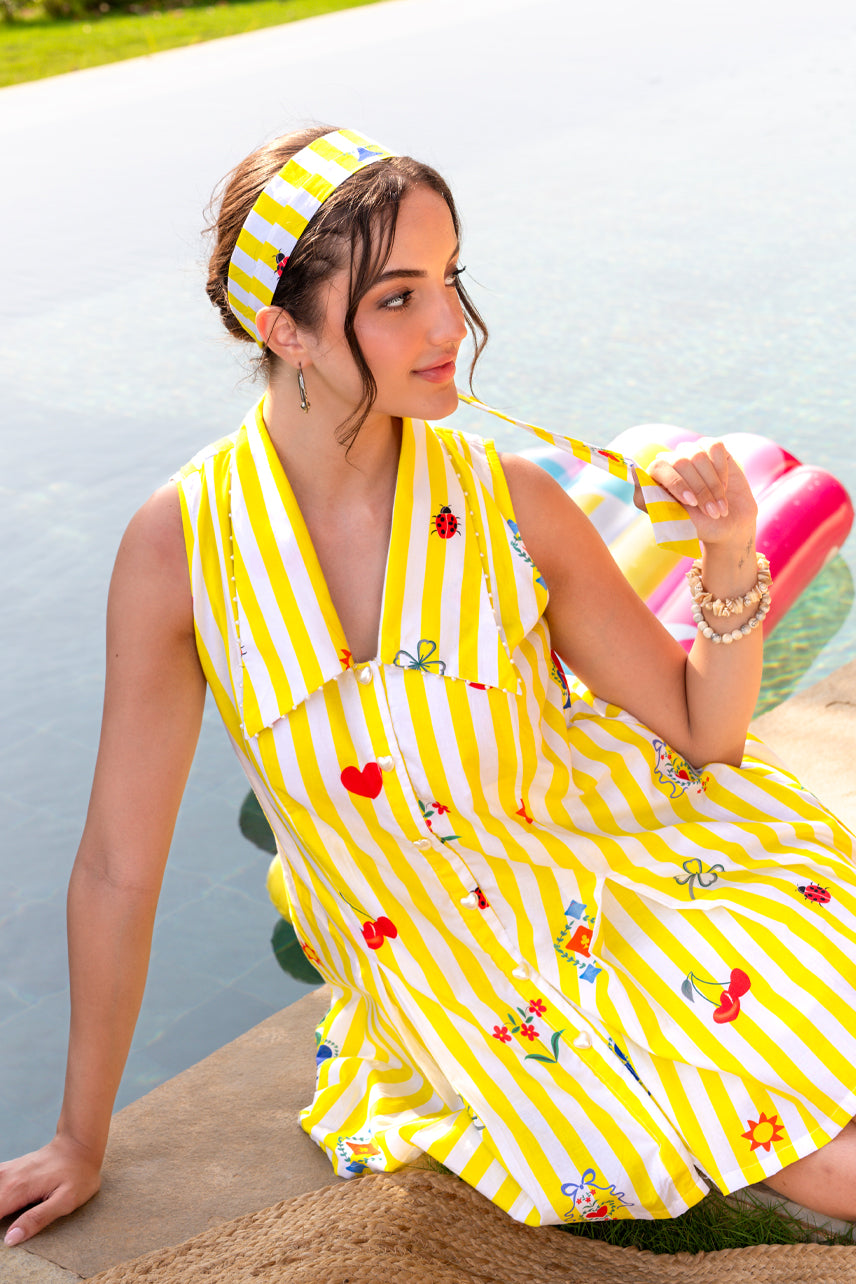 Resort wear mini dress
