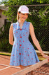 Resort wear mini dress