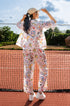 Positano printed co ord set