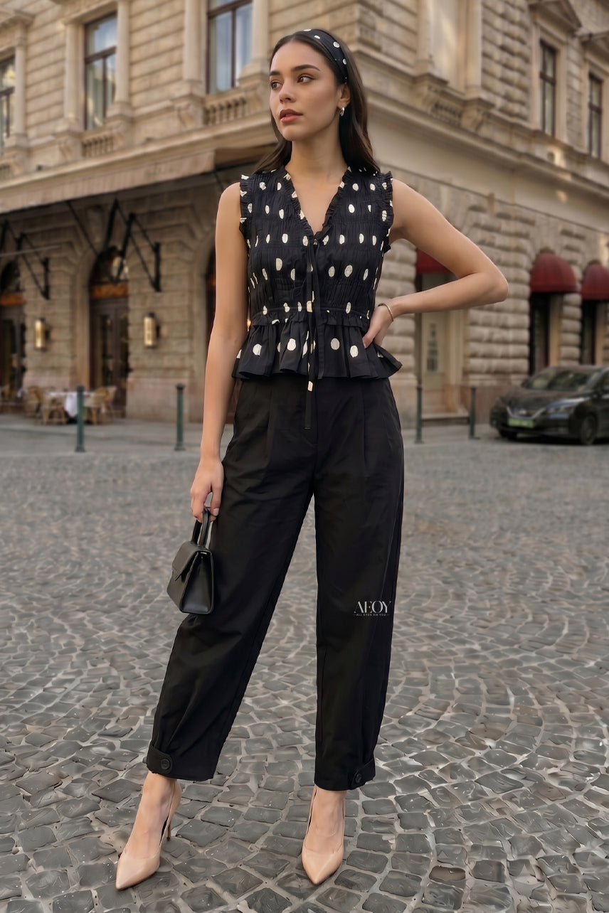 Black Balloon Pants