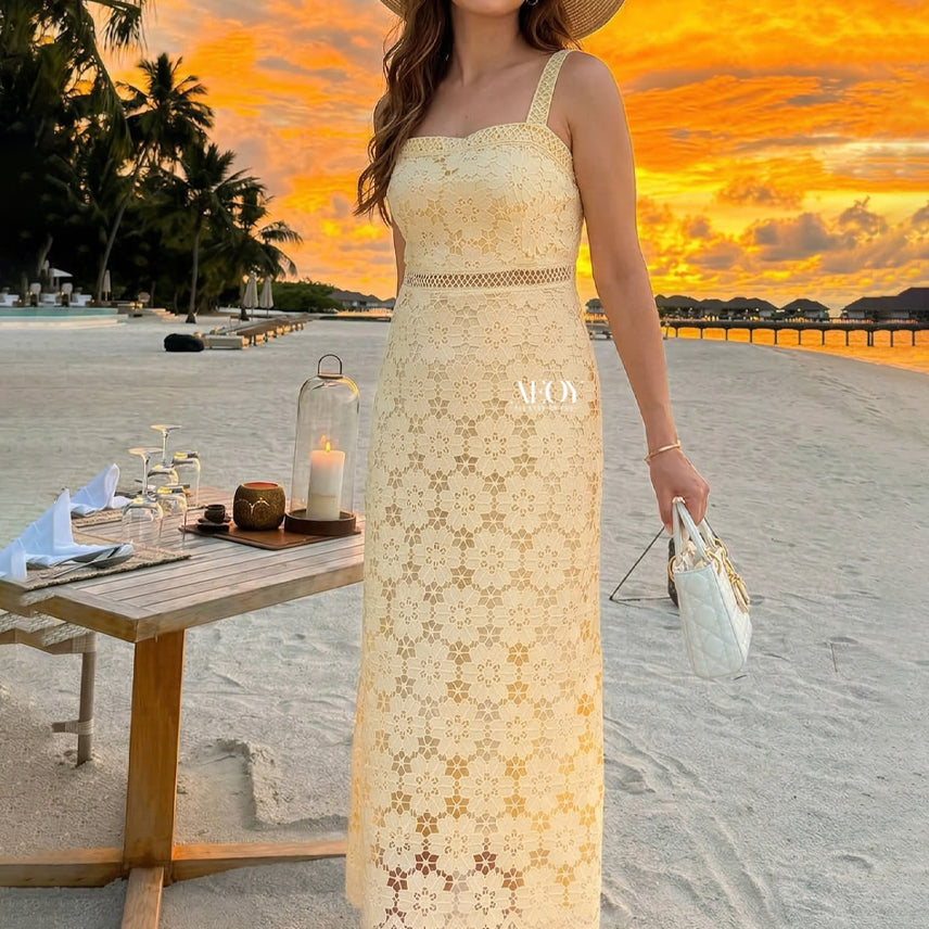 Dreamy Lace Maxi Dress
