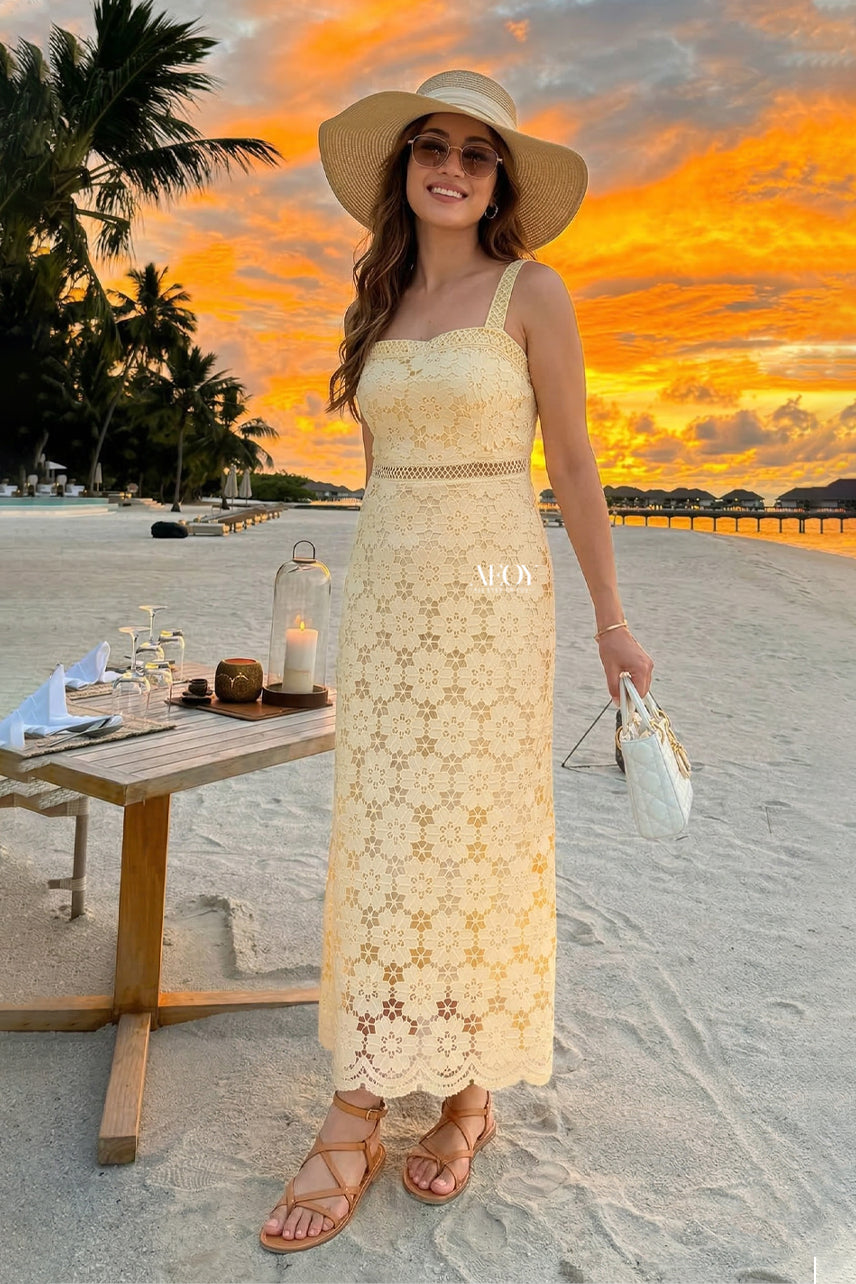 Dreamy Lace Maxi Dress | Maxi Dress for Women