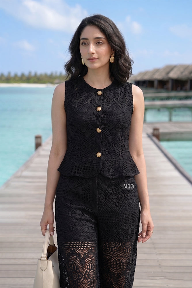 Coastel Crochet Co-ord Set